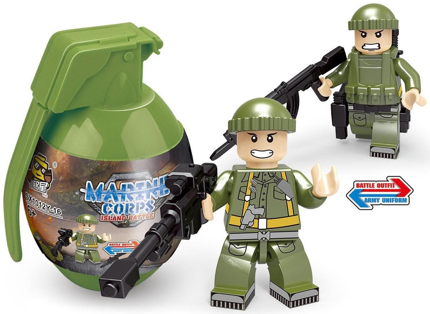 Конструктор в гранате «Вояки» SX1012 / Микс 1 шт