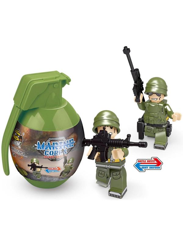 Конструктор в гранате «Вояки» SX1012 / Микс 1 шт