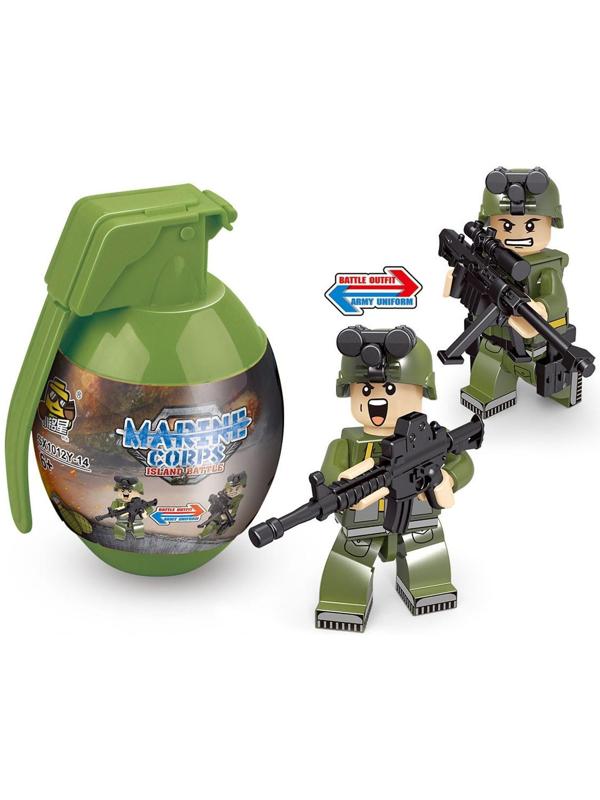 Конструктор в гранате «Вояки» SX1012 / Микс 1 шт