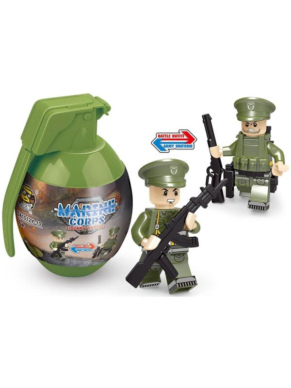 Конструктор в гранате «Вояки» SX1012 / Микс 1 шт