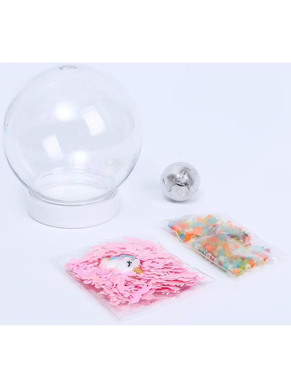 Набор для творчества «Волшебный шар с гидрогелем: милая единорожка»