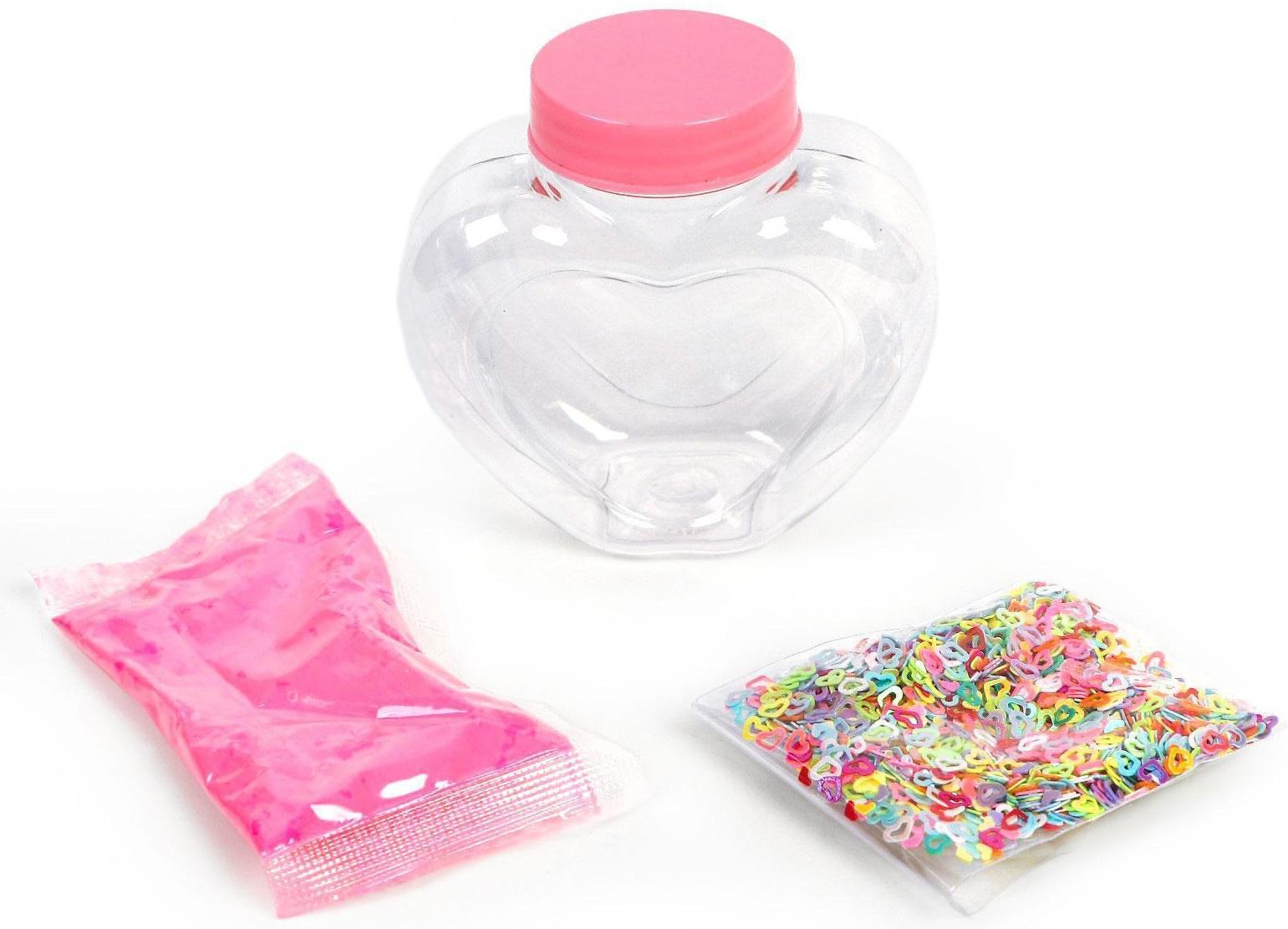 Замешай свой слайм «Сердечко»