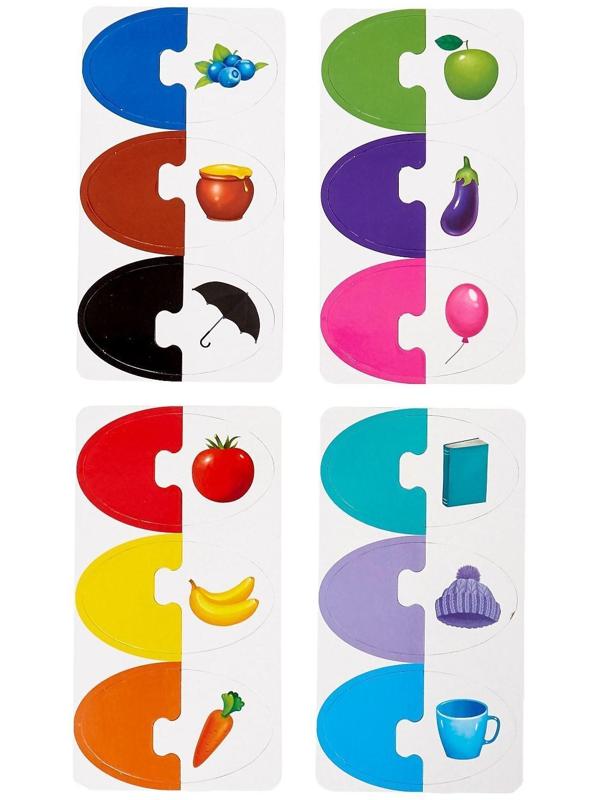 Парные пазлы IQ «Мамы и малыши», 24 детали