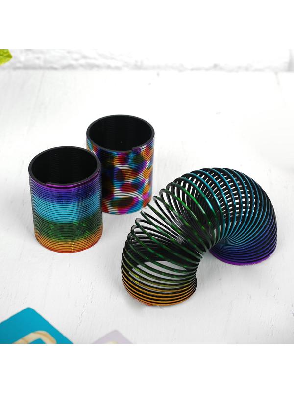 Пружинка-радуга «Блеск», цвета МИКС