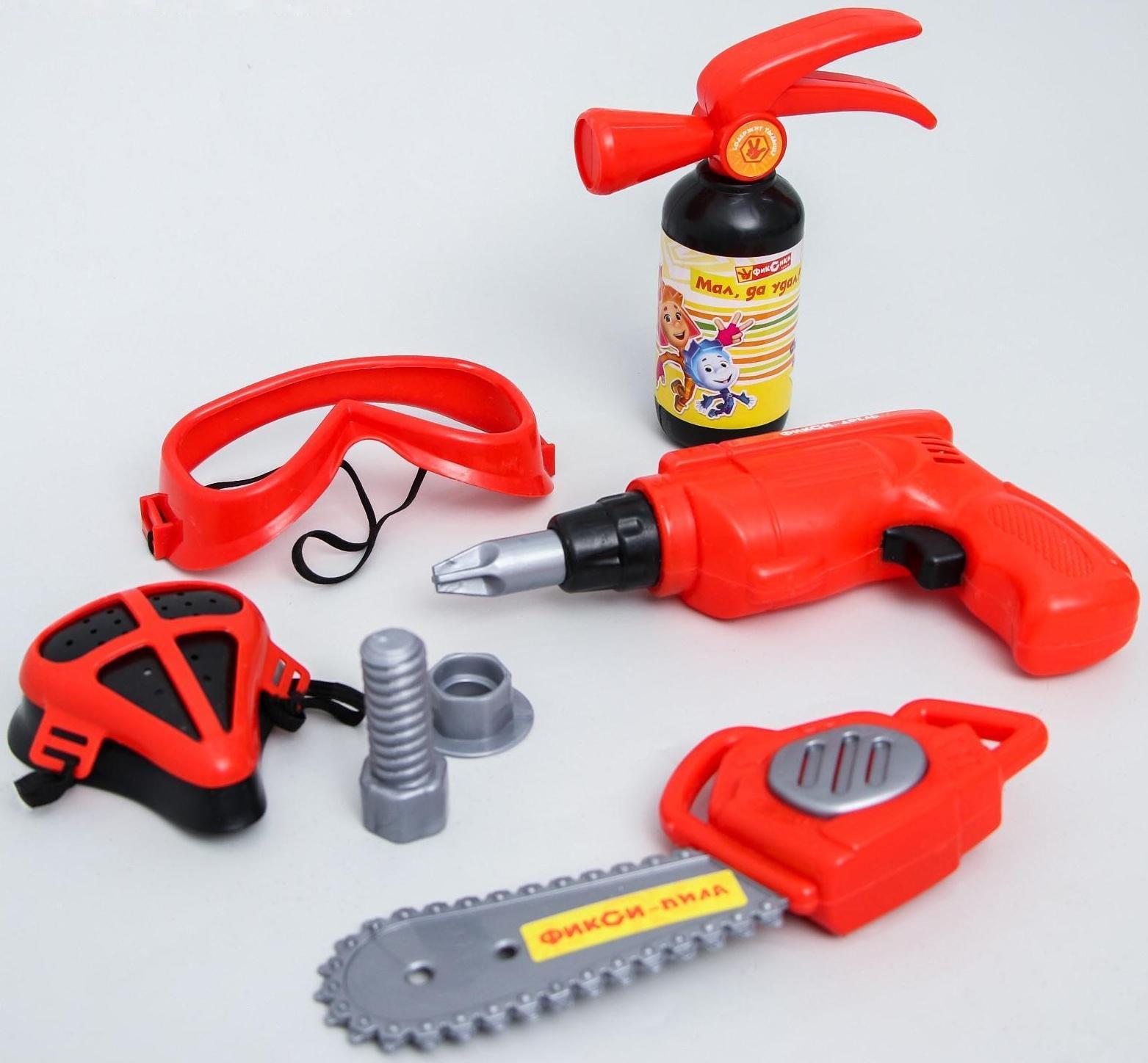 Набор пожарного Фиксики «Фикси-набор», цвет МИКС