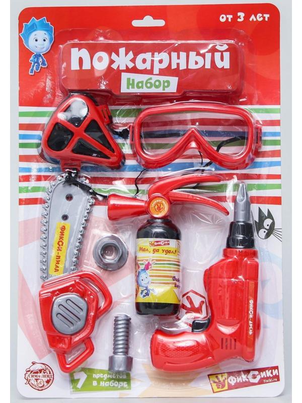 Набор пожарного Фиксики «Фикси-набор», цвет МИКС