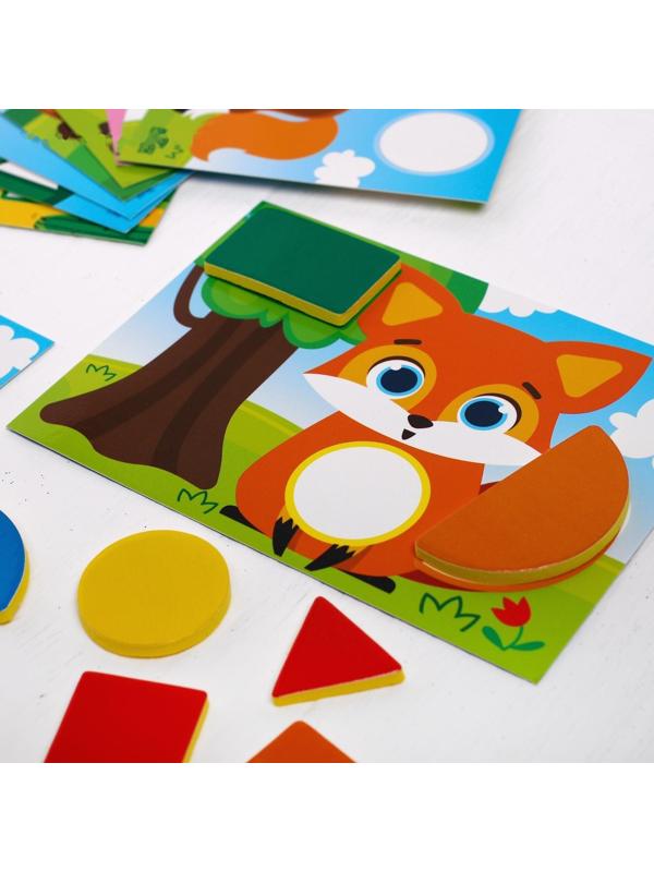 Мозаика с шаблонами «Животные мира»