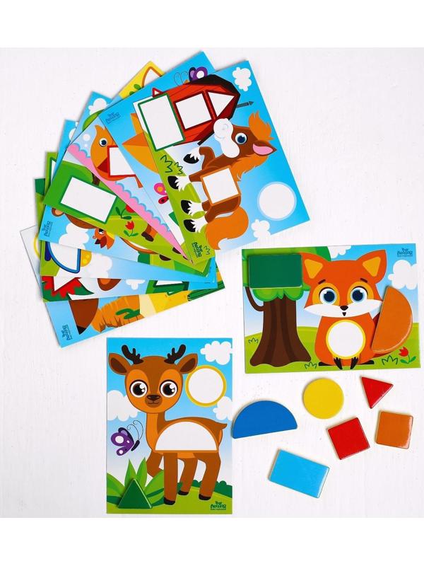 Мозаика с шаблонами «Животные мира»