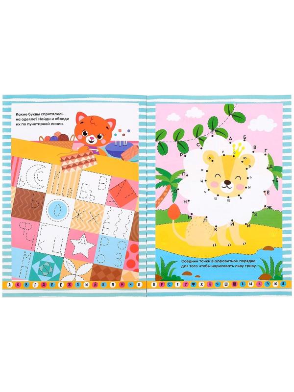 Обучающие книги с маркером «Пиши-стирай. Слова и буквы», 2 шт. по 12 стр.