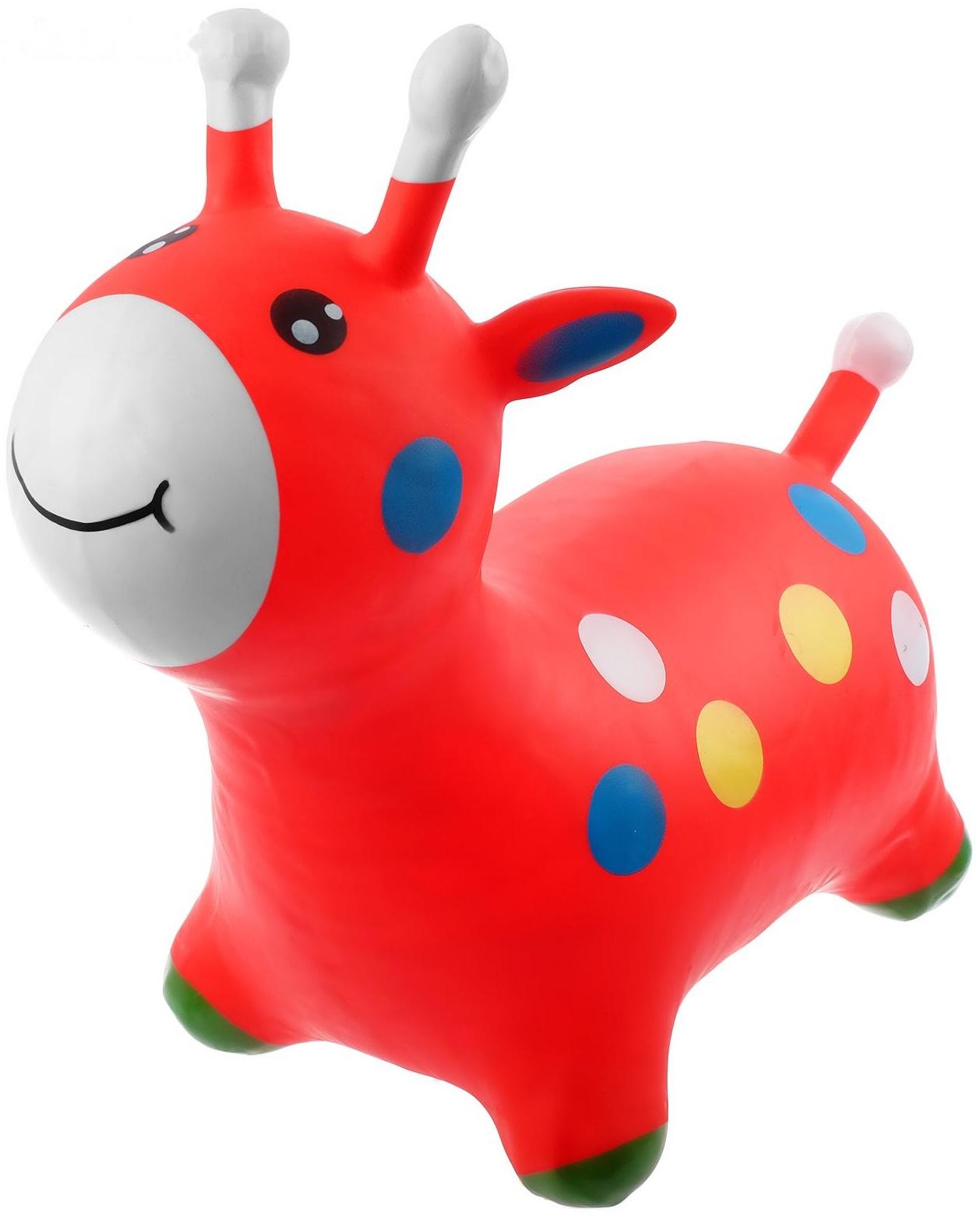 Попрыгун «Жираф», 65 х 26 х 53 см, цвета МИКС