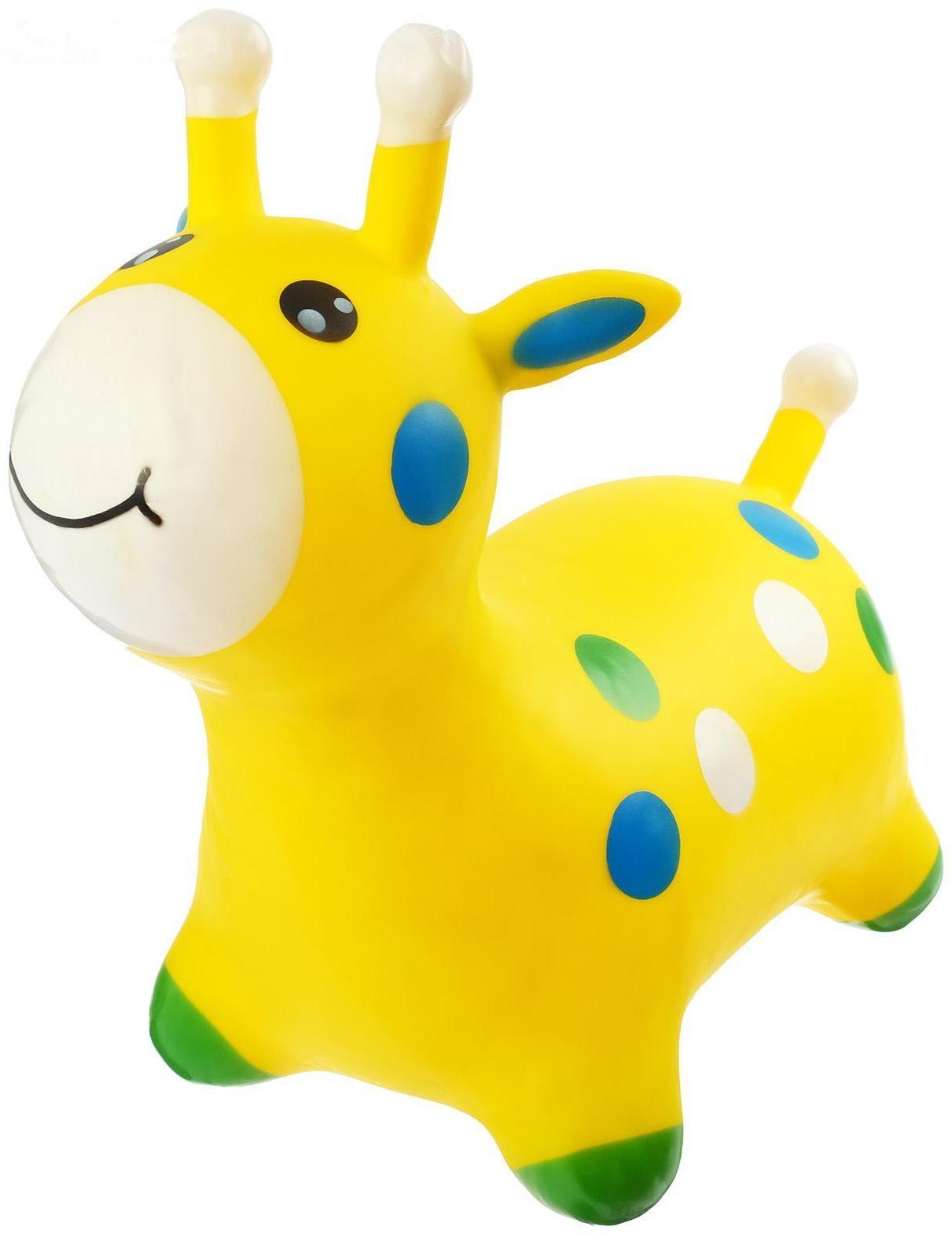 Попрыгун «Жираф», 65 х 26 х 53 см, цвета МИКС