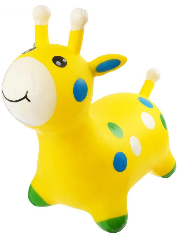 Попрыгун «Жираф», 65 х 26 х 53 см, цвета МИКС