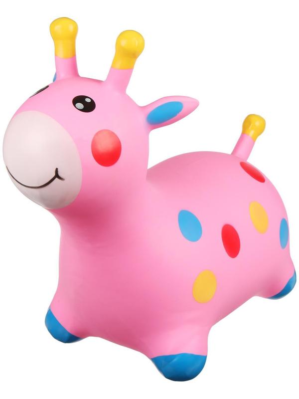 Попрыгун «Жираф», 65 х 26 х 53 см, цвета МИКС