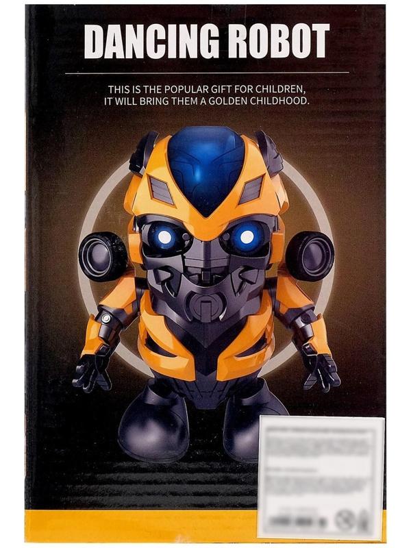 Робот «Танцующий автобот», световые и звуковые эффекты, работает от батареек