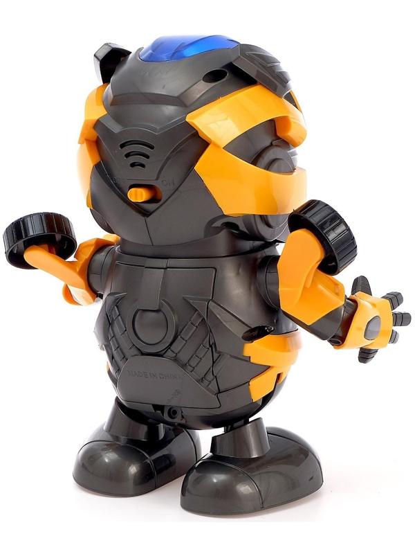 Робот «Танцующий автобот», световые и звуковые эффекты, работает от батареек