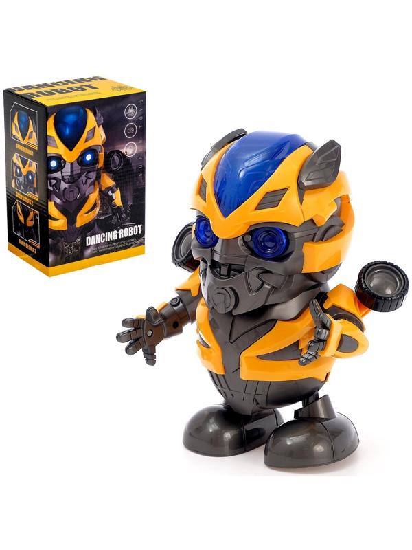 Робот «Танцующий автобот», световые и звуковые эффекты, работает от батареек