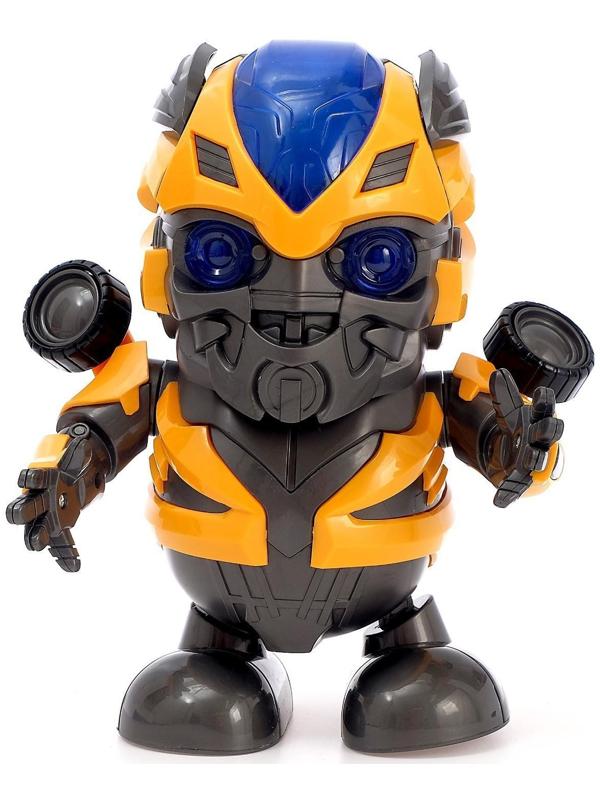 Робот «Танцующий автобот», световые и звуковые эффекты, работает от батареек