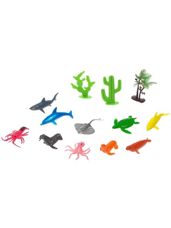 Развивающий набор с карточками «Водные животные», по методике Домана