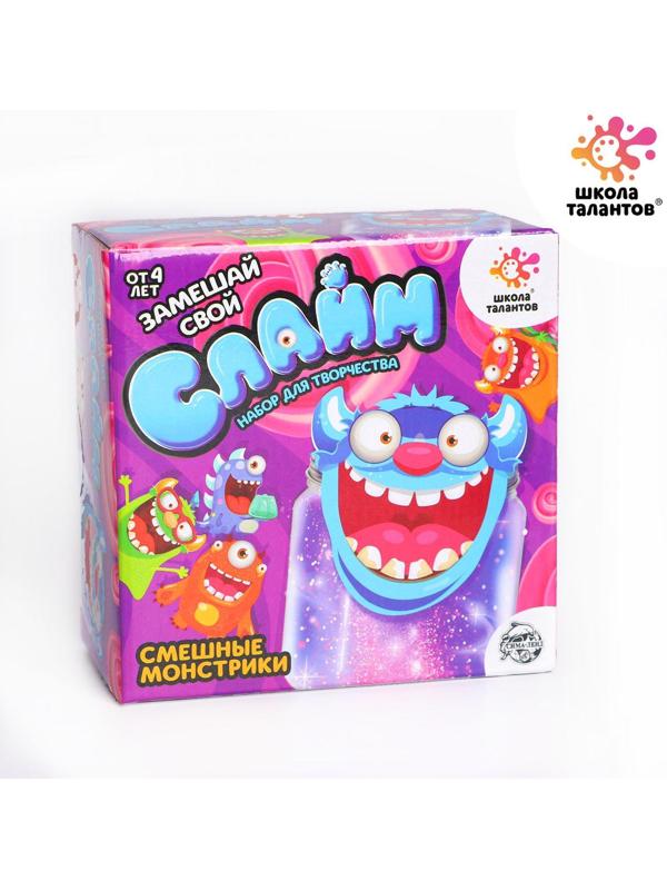 Слайм своими руками «Смешные монстрики»