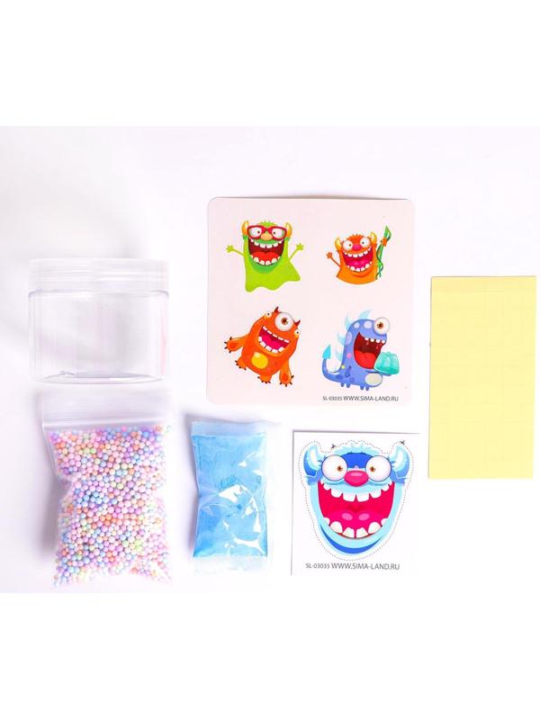 Слайм своими руками «Смешные монстрики»