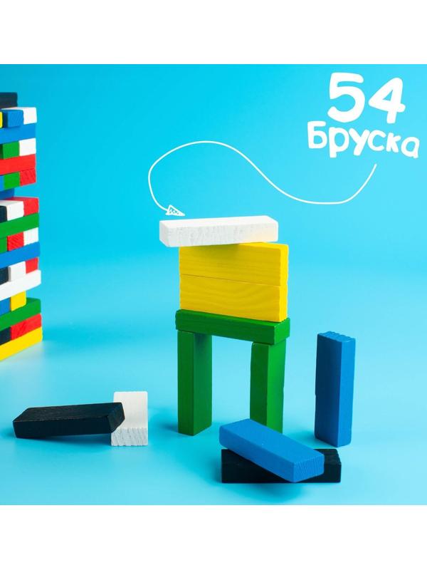 Падающая башня «Kids», 54 бруска