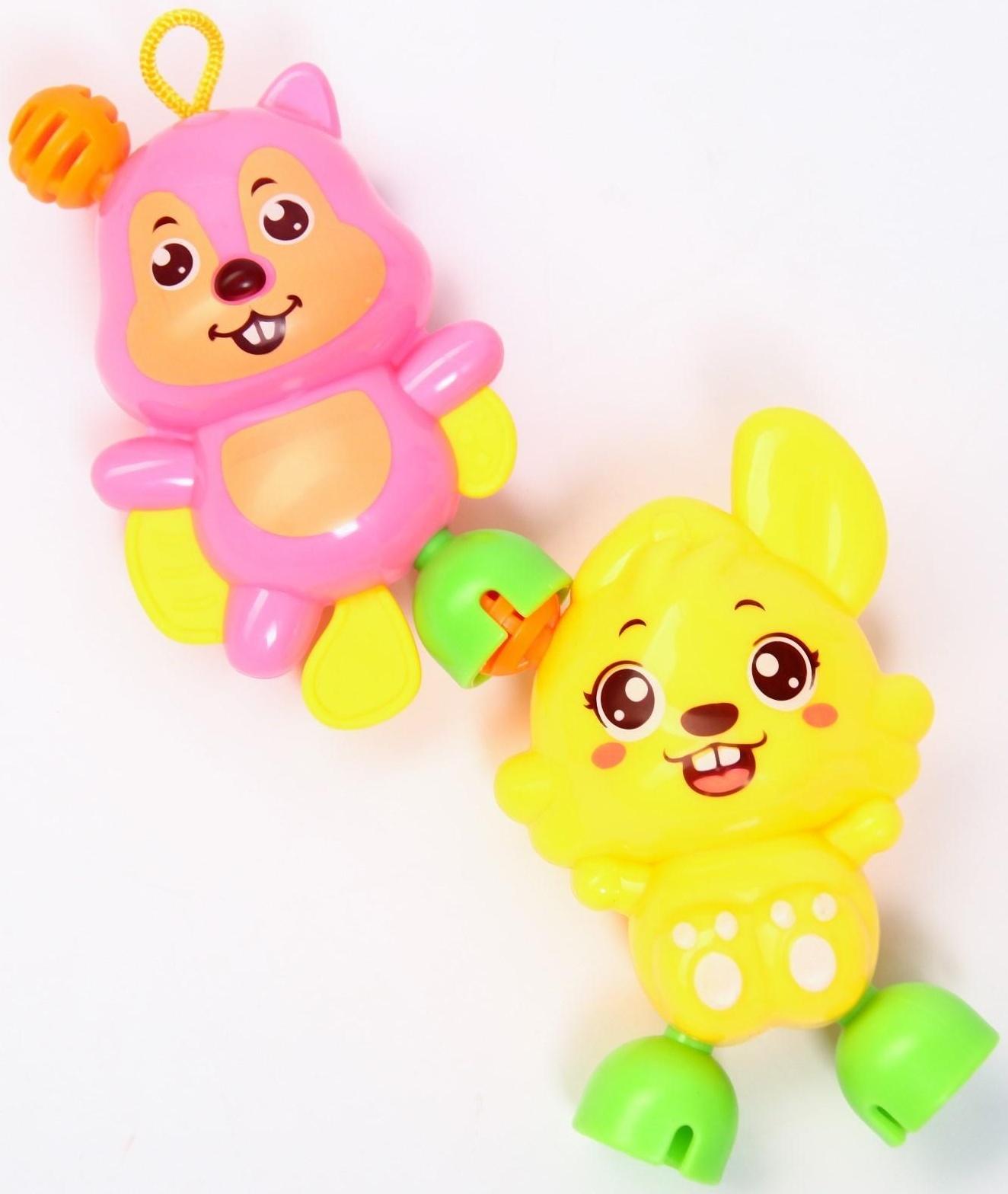 Набор погремушек «Давай играть», 7 игрушек