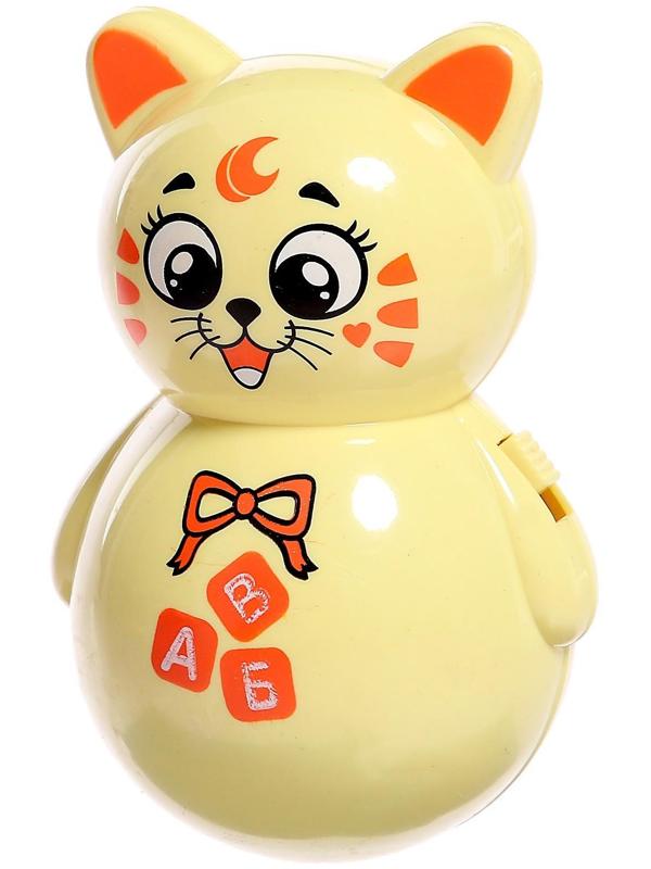 Музыкальная неваляшка «Весёлый малыш», цвет жёлый