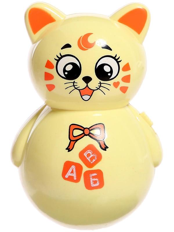 Музыкальная неваляшка «Весёлый малыш», цвет жёлый