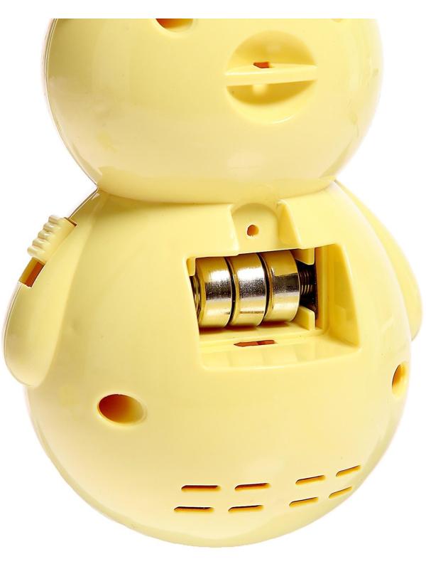 Музыкальная неваляшка «Весёлый малыш», цвет жёлый