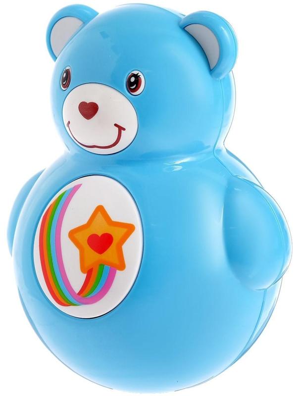 Неваляшка-пищалка «Радужный мишка», МИКС