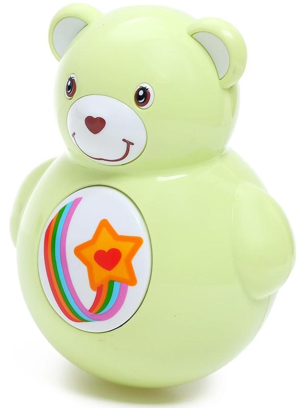 Неваляшка-пищалка «Радужный мишка», МИКС