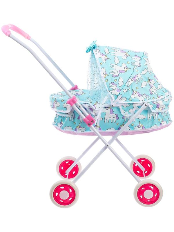 Коляска для кукол, универсальная, с металлическим каркасом