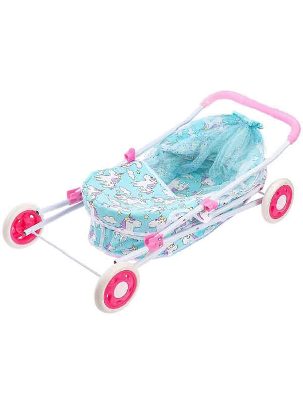 Коляска для кукол, универсальная, с металлическим каркасом