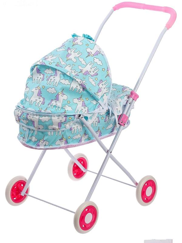 Коляска для кукол, универсальная, с металлическим каркасом