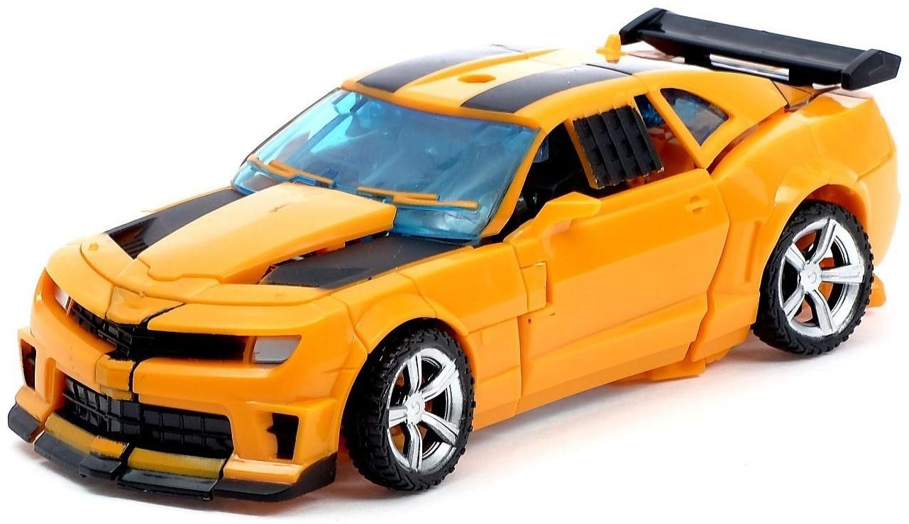 Робот «Автобот», трансформируется, с оружием, цвет оранжевый