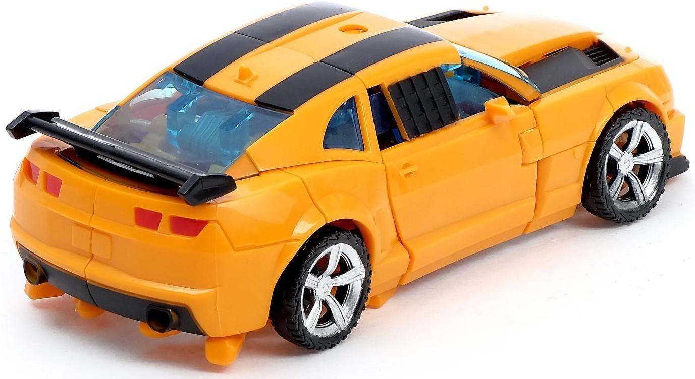 Робот «Автобот», трансформируется, с оружием, цвет оранжевый