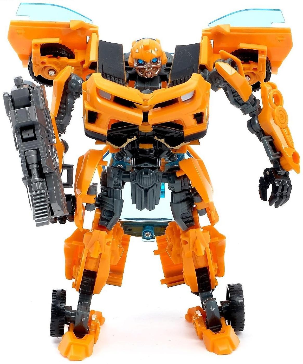 Робот «Автобот», трансформируется, с оружием, цвет оранжевый
