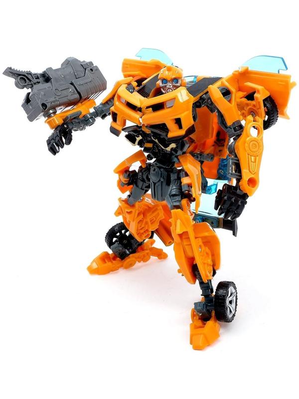 Робот «Автобот», трансформируется, с оружием, цвет оранжевый