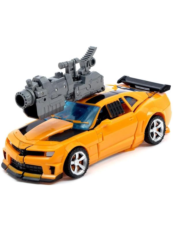 Робот «Автобот», трансформируется, с оружием, цвет оранжевый