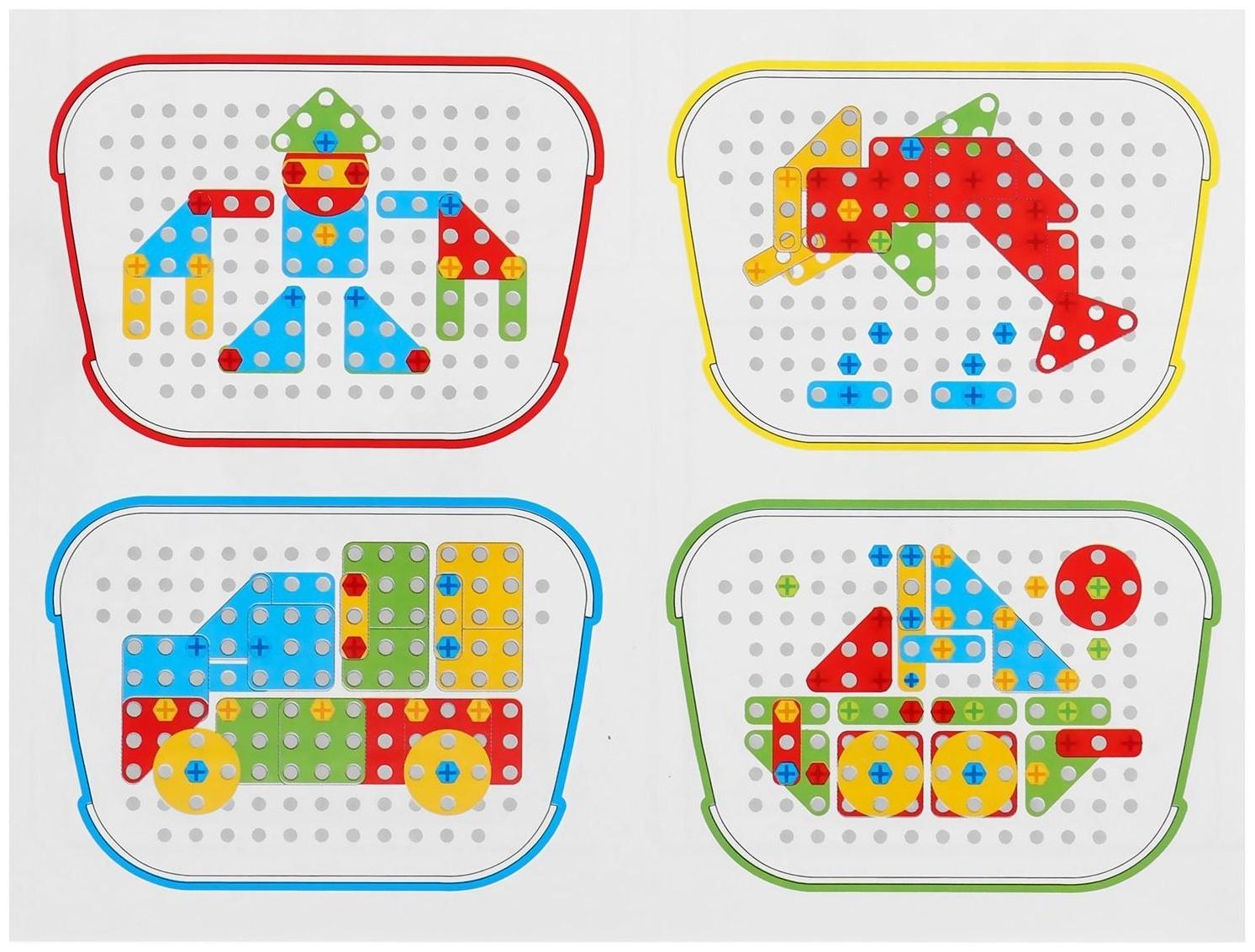 Познавательный конструктор «Конструктики», 143 детали, МИКС