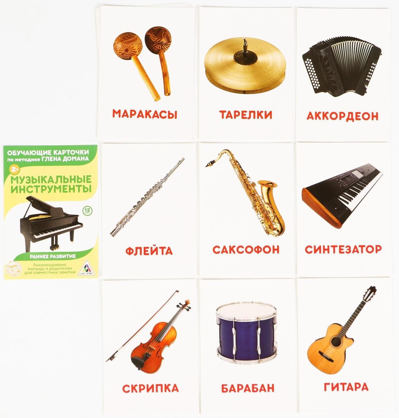 Обучающие карточки по методике Г. Домана «Расширяем кругозор», 10 штук, А6, 2+