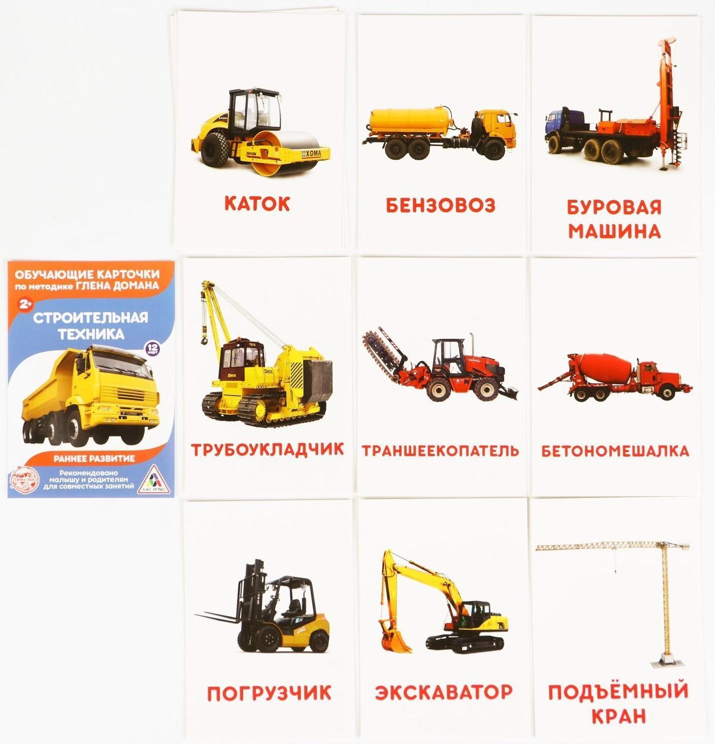 Обучающие карточки по методике Г. Домана «Расширяем кругозор», 10 штук, А6, 2+