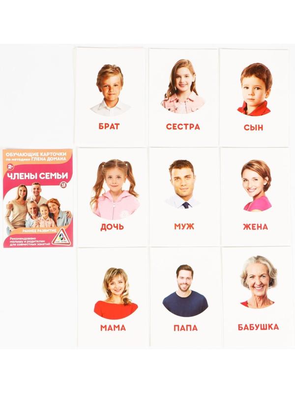 Обучающие карточки по методике Г. Домана «Расширяем кругозор», 10 штук, А6, 2+