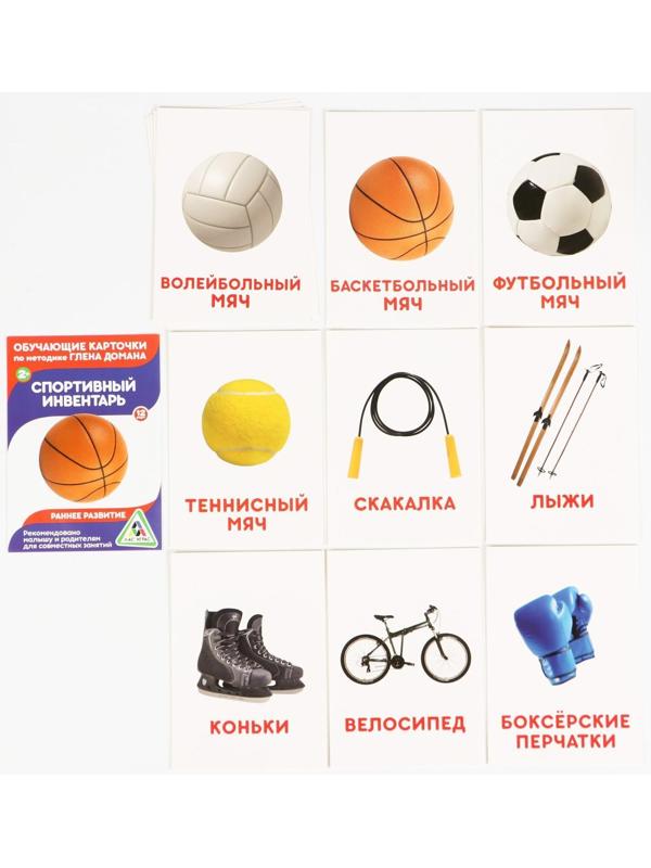Обучающие карточки по методике Г. Домана «Расширяем кругозор», 10 штук, А6, 2+
