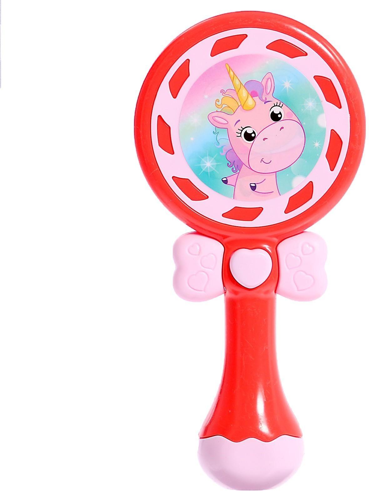 Музыкальная игрушка «Пони Лили», со световыми и звуковыми эффектами, цвет розовый, МИКС