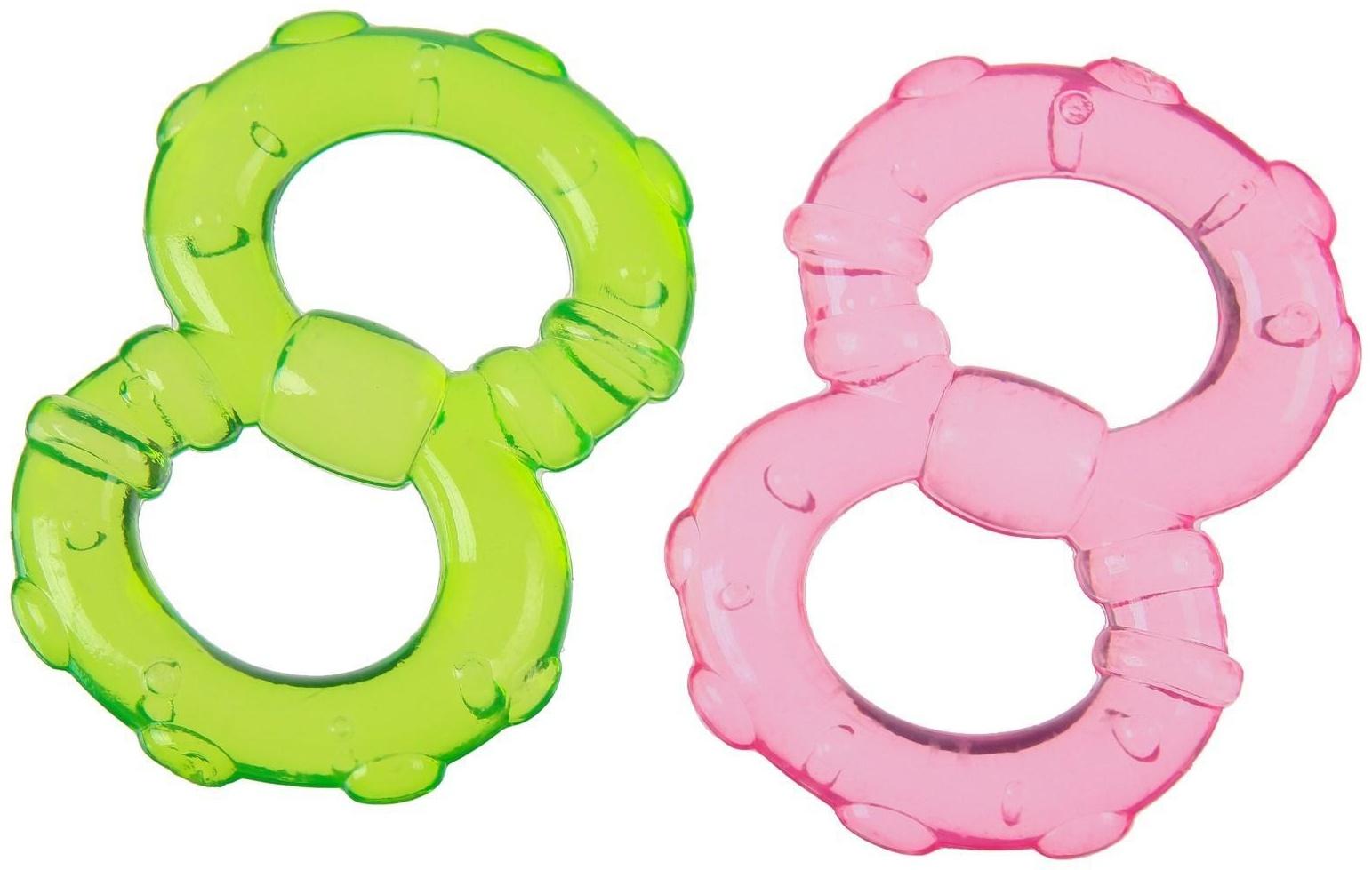 Прорезыватель охлаждающий «Восьмерка», цвет МИКС