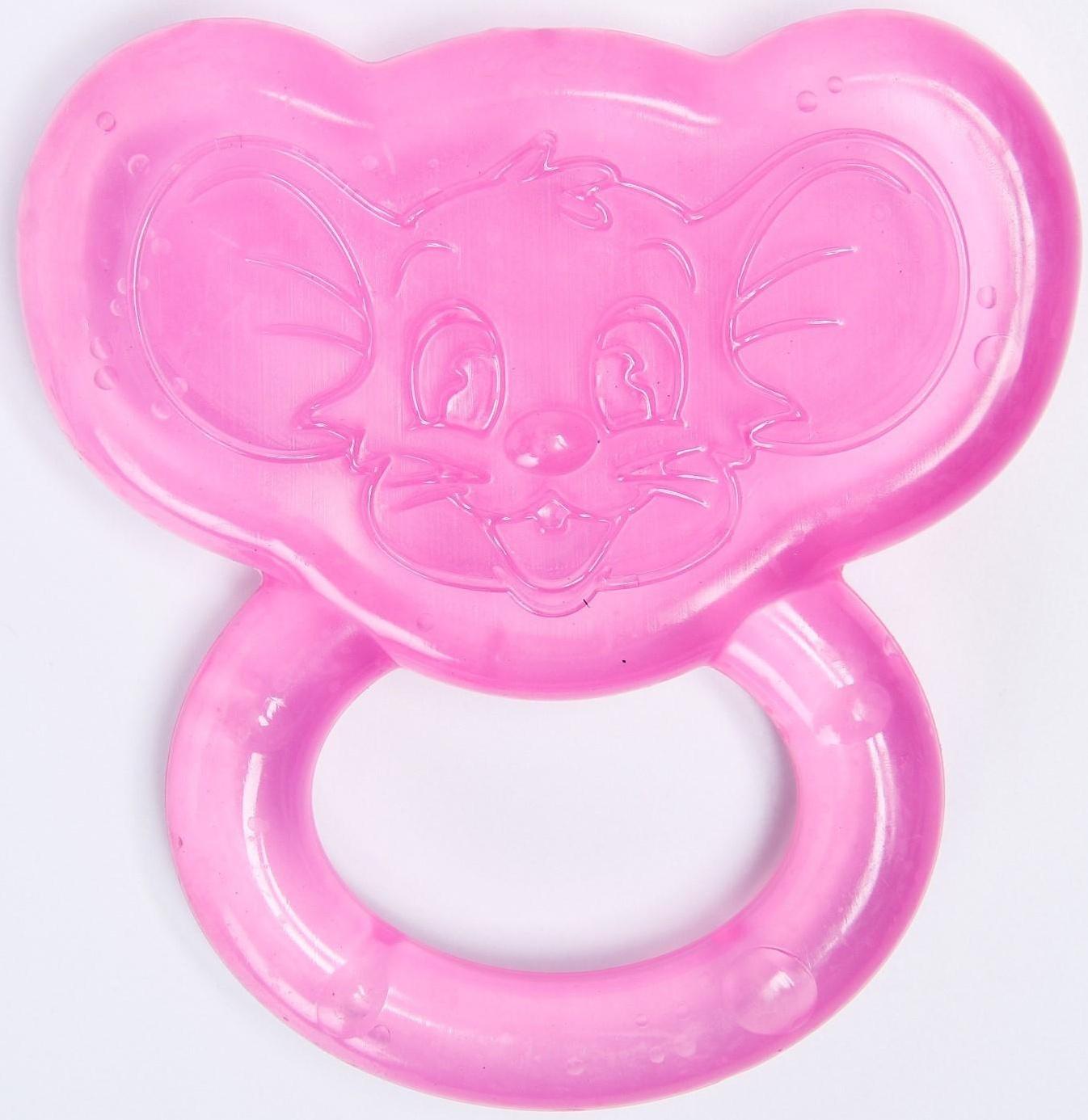 Прорезыватель охлаждающий «Мышонок», цвет МИКС