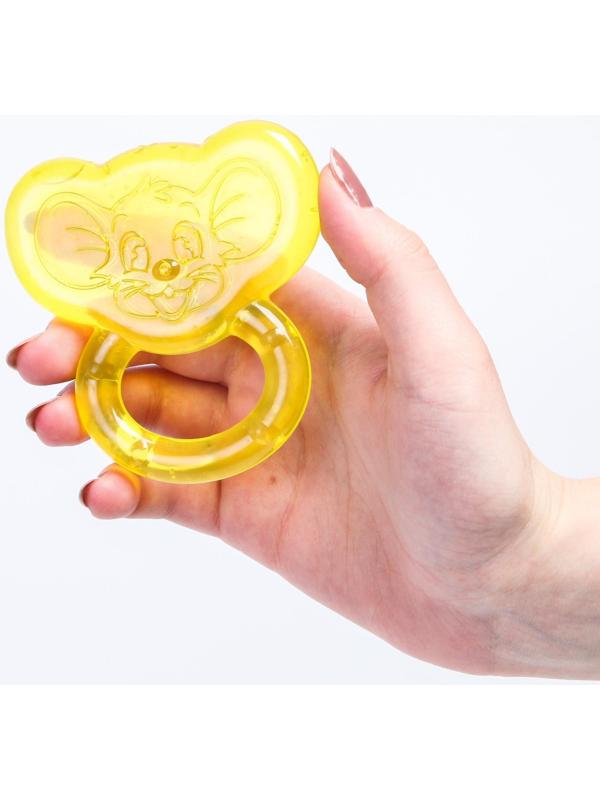 Прорезыватель охлаждающий «Мышонок», цвет МИКС