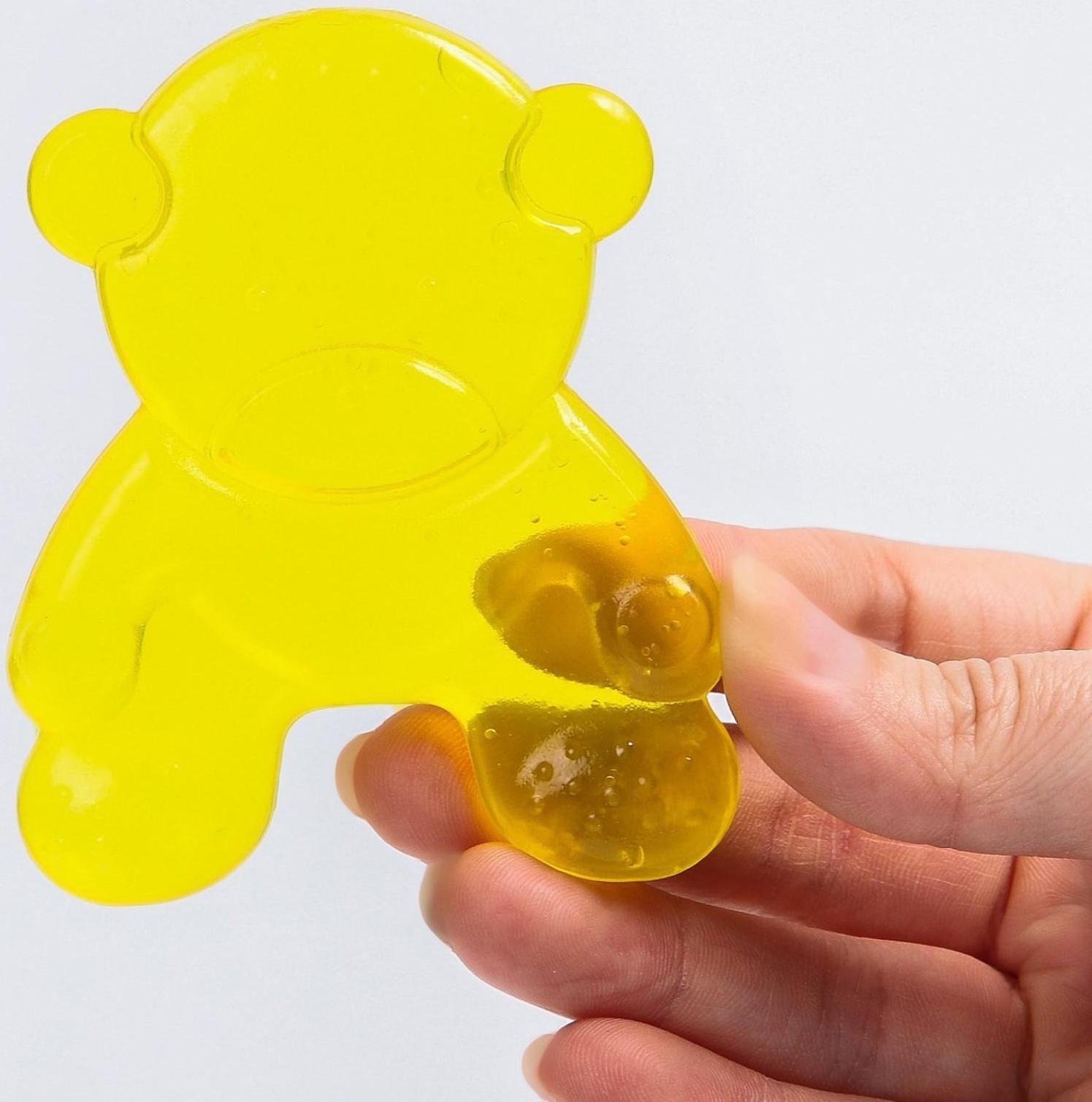 Прорезыватель охлаждающий «Мишка», цвет МИКС