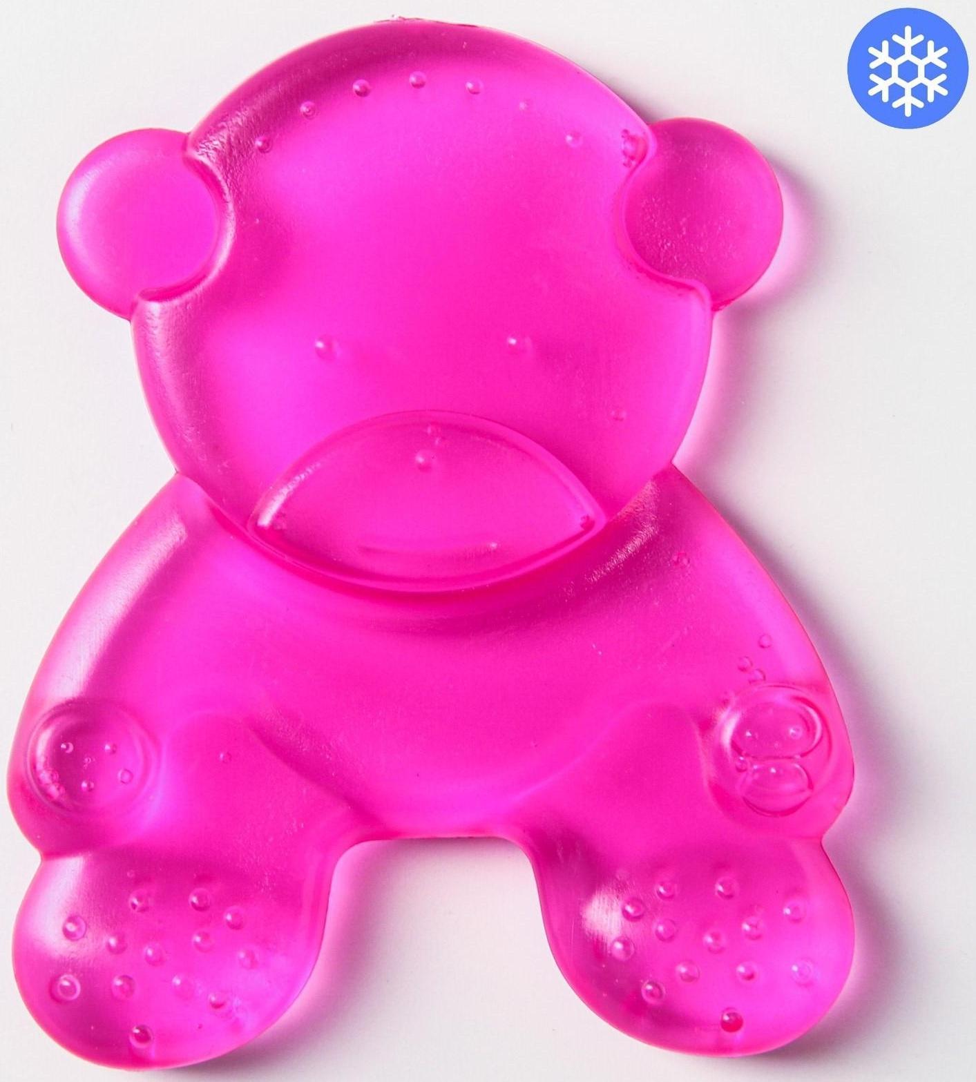 Прорезыватель охлаждающий «Мишка», цвет МИКС